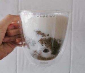 Yuri Blog – recette du lait aux haricots mungo