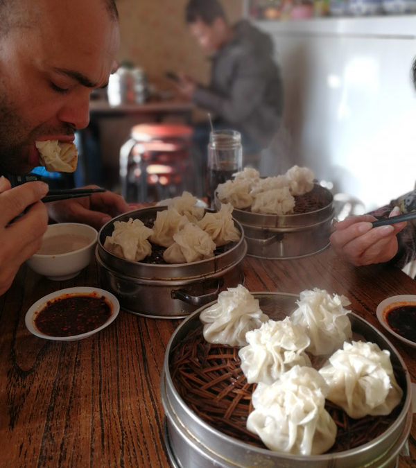 Shao mai à Baotou, Mongolie intérieure