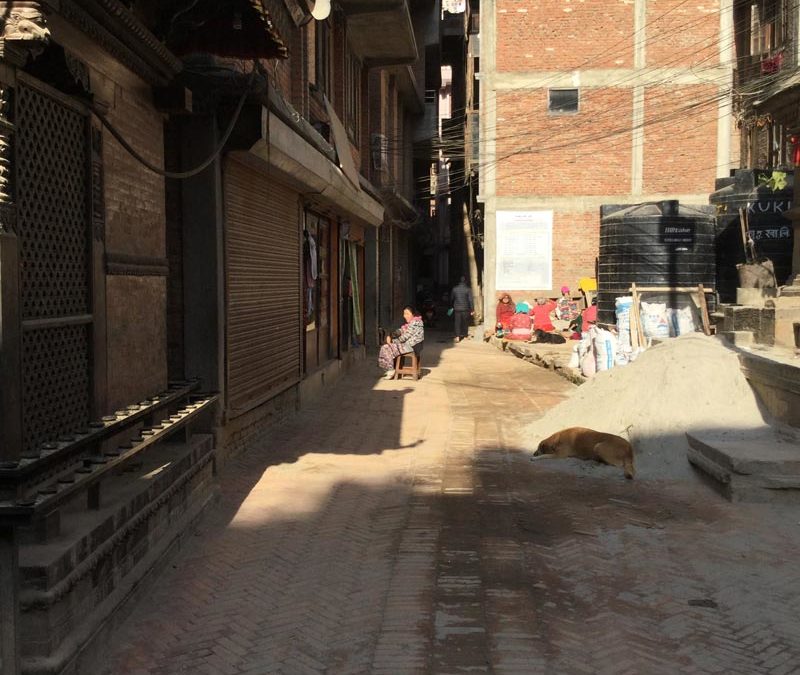 Restaurant sans nom à Katmandou