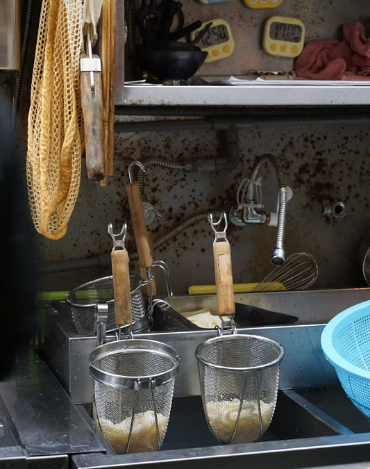 Petit restaurant de ramen, quartier du Château, Osaka