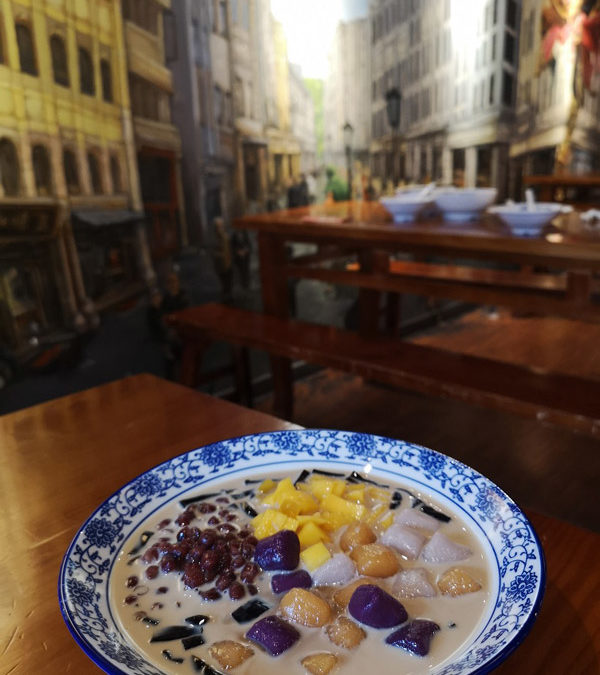Taro balls à Wenzhou, Chine