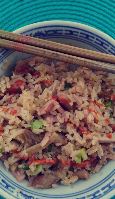 Riz sauté vietnamien