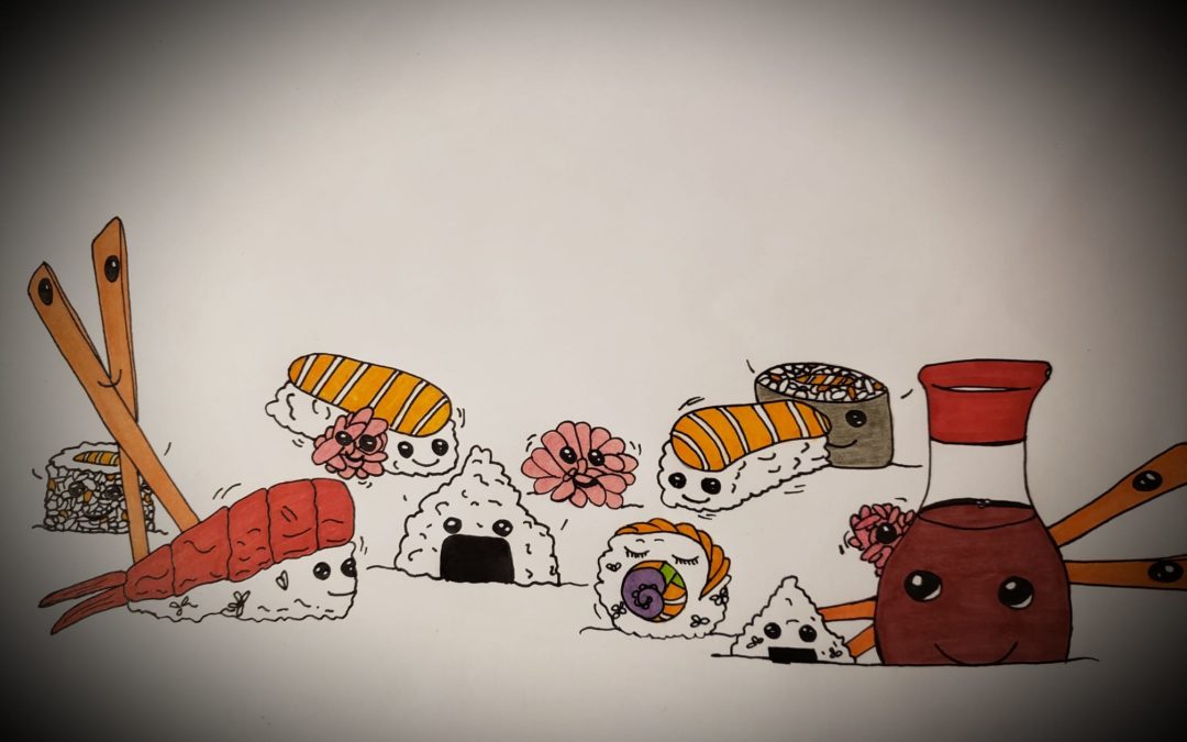 Quand ton plat japonais prend vie en kawaii