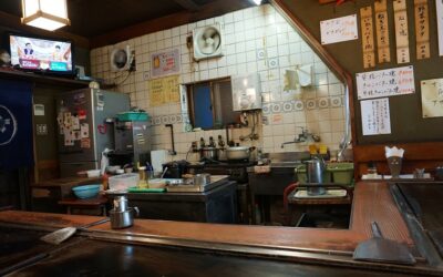 Restaurant d’Okonomiyaki (Osaka) de Sophie