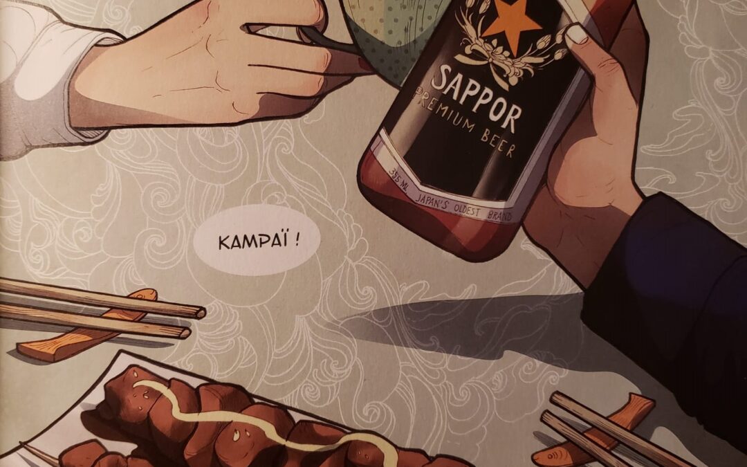 Illustration Kampai ! BD « Bouillon – Les Saveurs De L&rsquo;intrépide Eugénie » – Milhaud Olivier