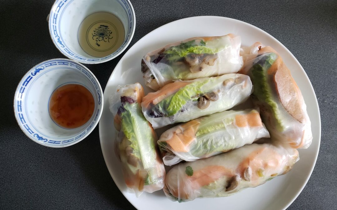 Rouleaux de printemps pour Pâques