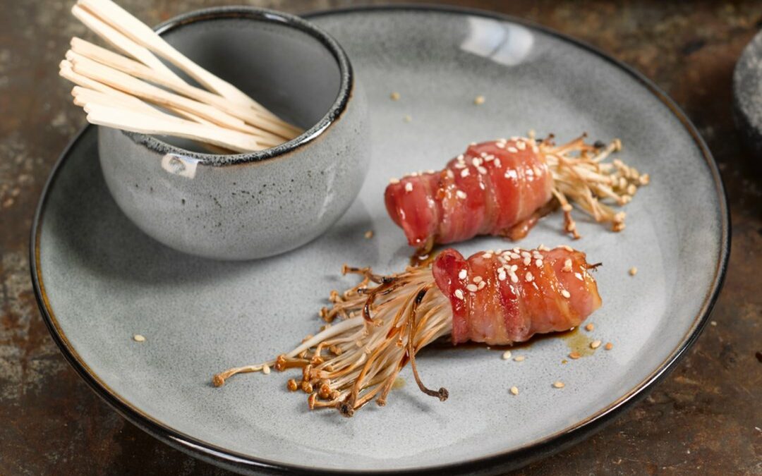 Les champignons enoki – citation Yarô Abe