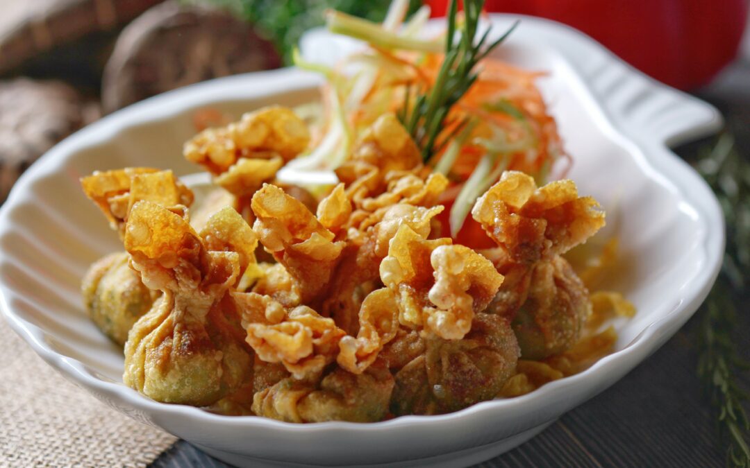 Les faux chinois : les wontons au fromage à la crème