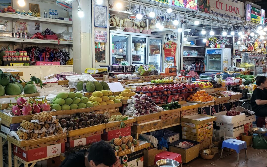 Pas de pause déjeuner au marché Bên Thành