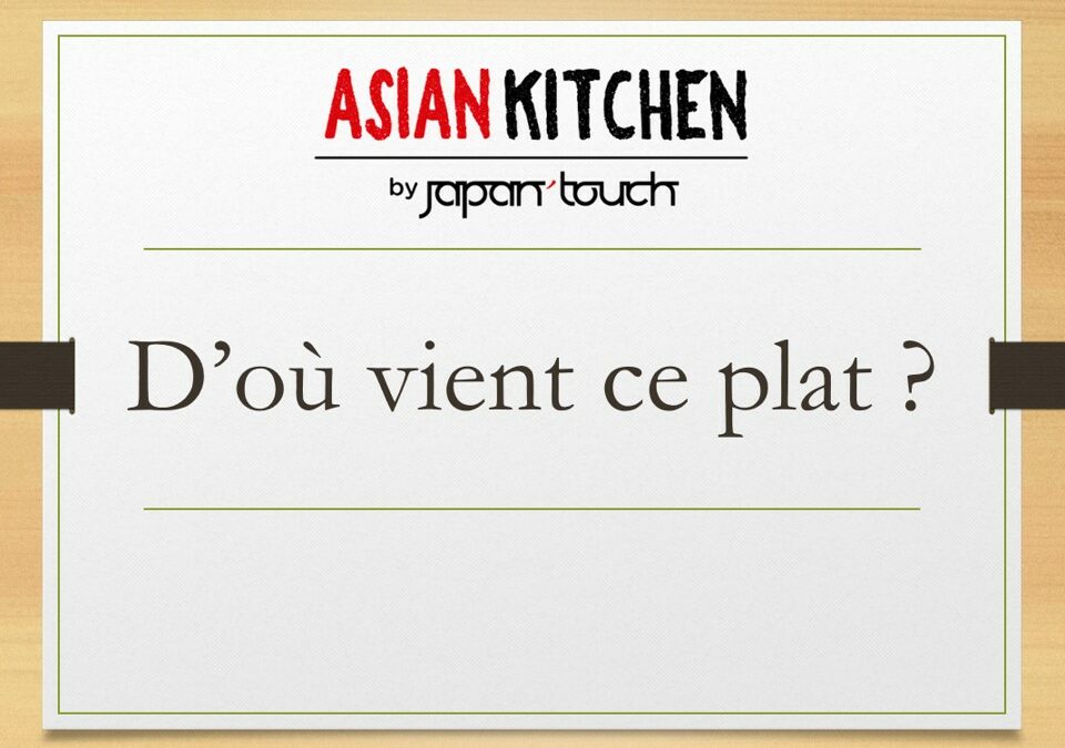 Quiz plats asiatiques