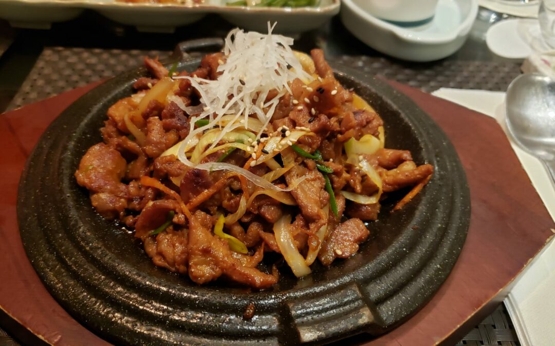 Le Daeji Bulgogi du restaurant Gang Nam