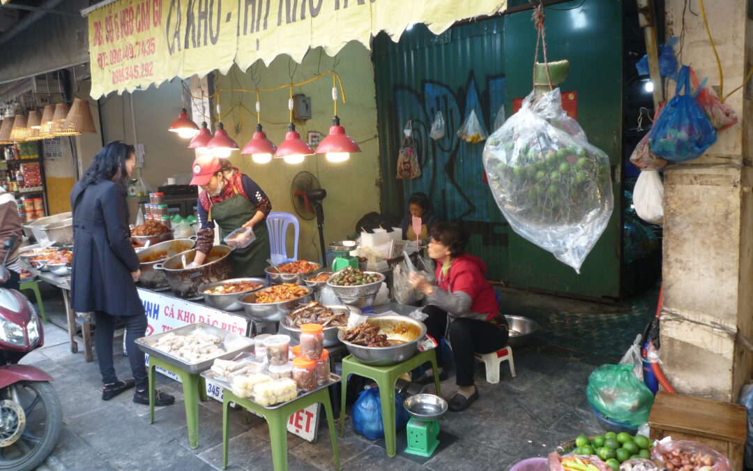 Dans les rues vietnamiennes