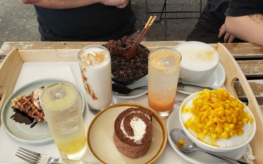 La gourmandise continue en Corée chez Kiwa Café