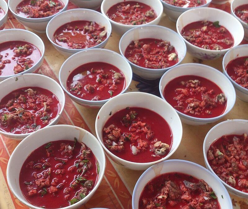 Plat insolite : le tiết canh vietnamien