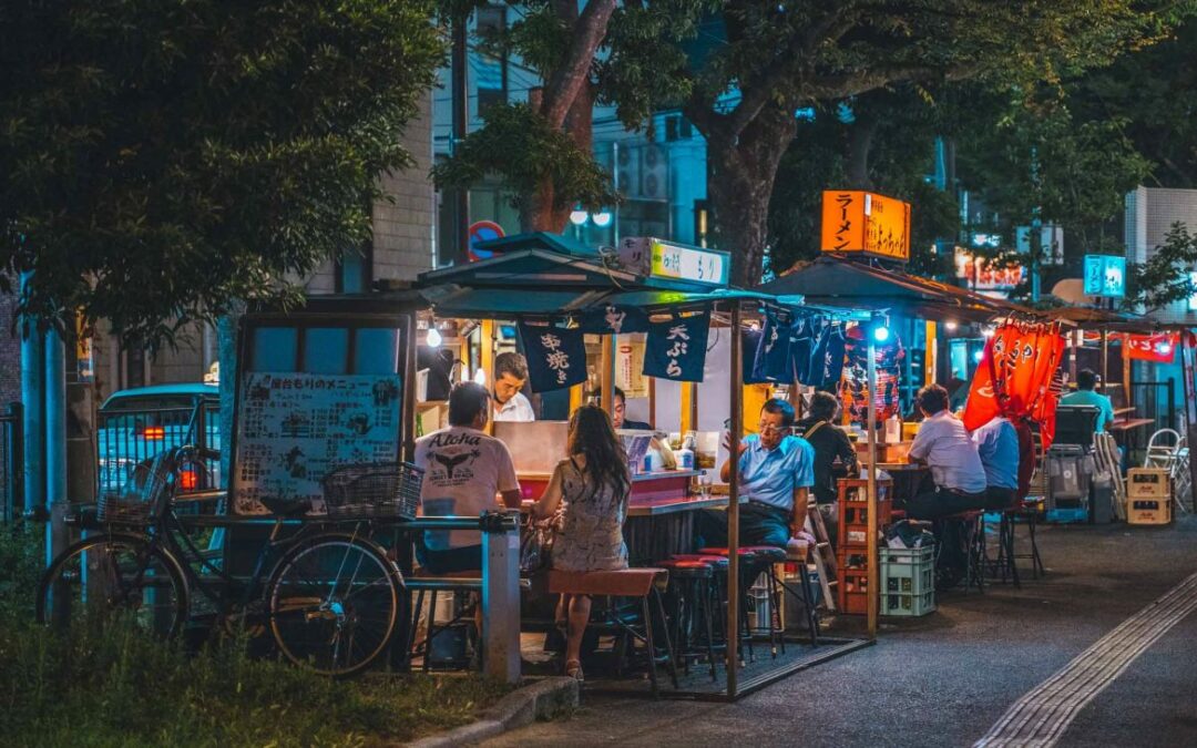 La capitale des Yatai ramen japonais : Fukuoka